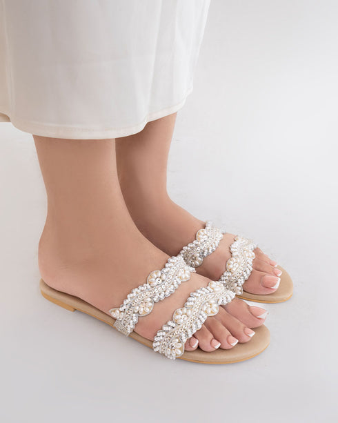OPAL Hand Embellished Flats